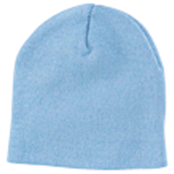 Yupoong Solid Acrylic Knit Cap - Dark/All - Yupoong Solid Acrylic Knit Cap - Dark/All - Image 6 of 9