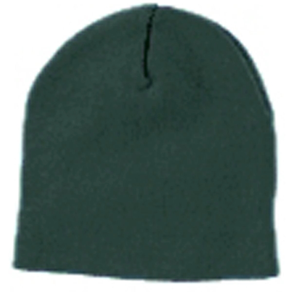 Yupoong Solid Acrylic Knit Cap - Dark/All - Yupoong Solid Acrylic Knit Cap - Dark/All - Image 7 of 9