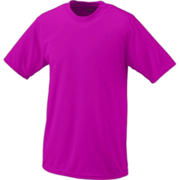 Augusta Sportswear Short Sleeve 100% Polyester Wicking Tee - Augusta Sportswear Short Sleeve 100% Polyester Wicking Tee - Image 13 of 28