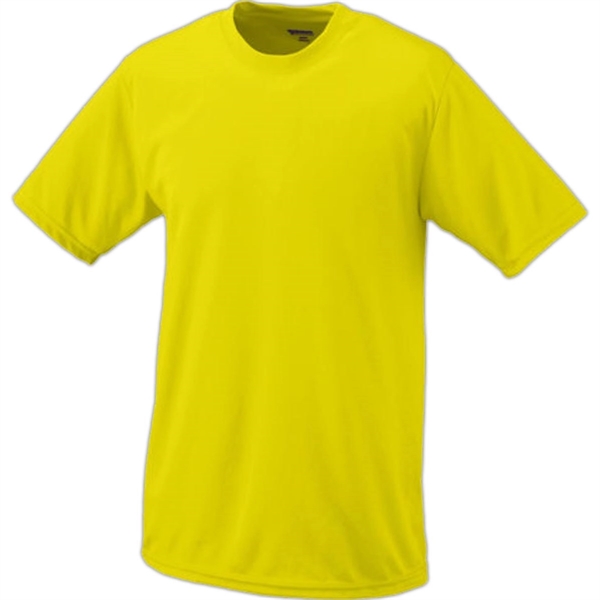 Augusta Sportswear Short Sleeve 100% Polyester Wicking Tee - Augusta Sportswear Short Sleeve 100% Polyester Wicking Tee - Image 15 of 28