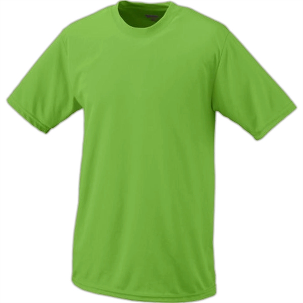 Augusta Sportswear Short Sleeve 100% Polyester Wicking Tee - Augusta Sportswear Short Sleeve 100% Polyester Wicking Tee - Image 16 of 28