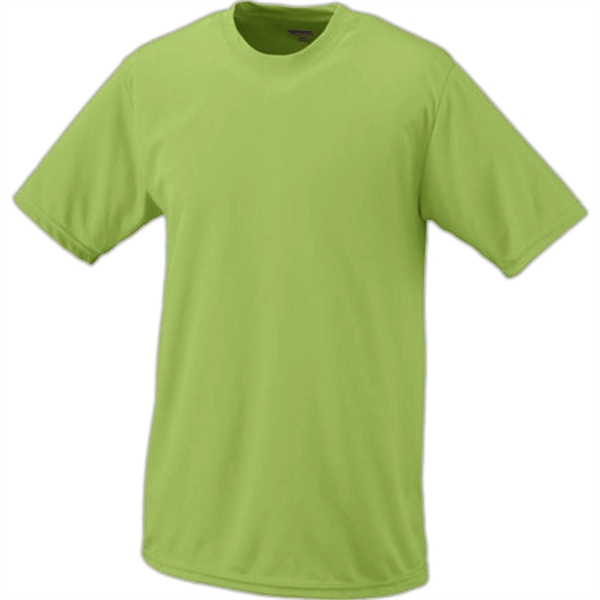 Augusta Sportswear Short Sleeve 100% Polyester Wicking Tee - Augusta Sportswear Short Sleeve 100% Polyester Wicking Tee - Image 21 of 28