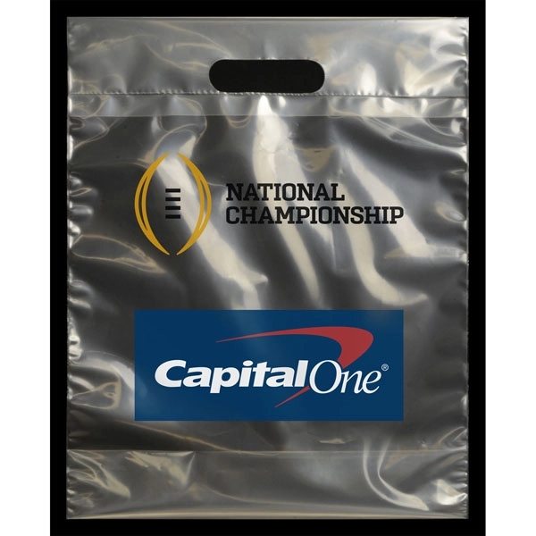 Foldover Die Cut Handle Bag - Foldover Die Cut Handle Bag - Image 1 of 1