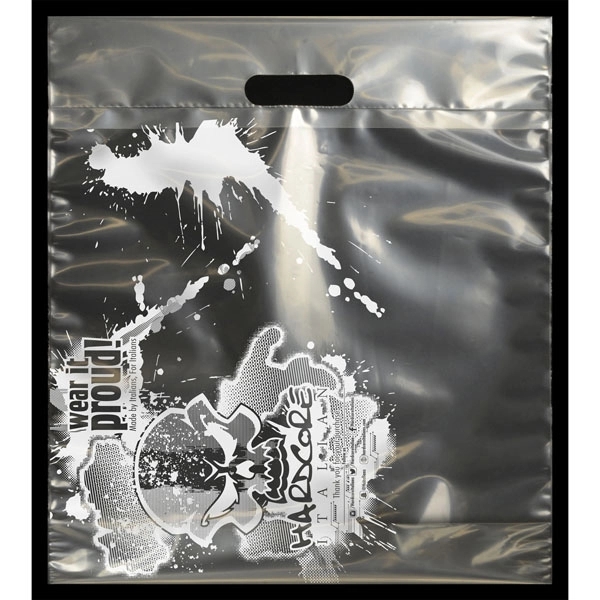 Foldover Die Cut Handle Bag - Foldover Die Cut Handle Bag - Image 1 of 1