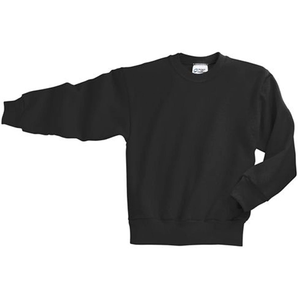 Port and Company Youth Crewneck Sweatshirt - Dark/Colors - Port and Company Youth Crewneck Sweatshirt - Dark/Colors - Image 3 of 15
