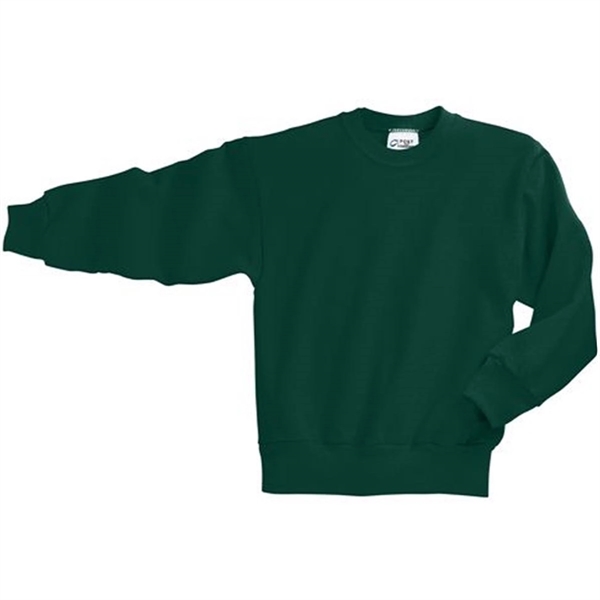 Port and Company Youth Crewneck Sweatshirt - Dark/Colors - Port and Company Youth Crewneck Sweatshirt - Dark/Colors - Image 4 of 15