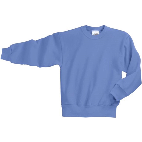Port and Company Youth Crewneck Sweatshirt - Dark/Colors - Port and Company Youth Crewneck Sweatshirt - Dark/Colors - Image 5 of 15