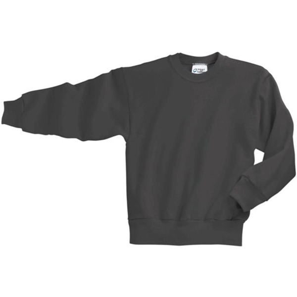 Port and Company Youth Crewneck Sweatshirt - Dark/Colors - Port and Company Youth Crewneck Sweatshirt - Dark/Colors - Image 7 of 15