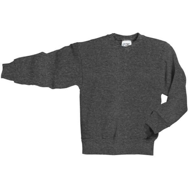 Port and Company Youth Crewneck Sweatshirt - Dark/Colors - Port and Company Youth Crewneck Sweatshirt - Dark/Colors - Image 8 of 15