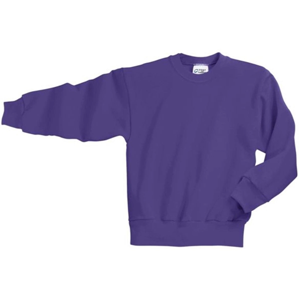 Port and Company Youth Crewneck Sweatshirt - Dark/Colors - Port and Company Youth Crewneck Sweatshirt - Dark/Colors - Image 13 of 15
