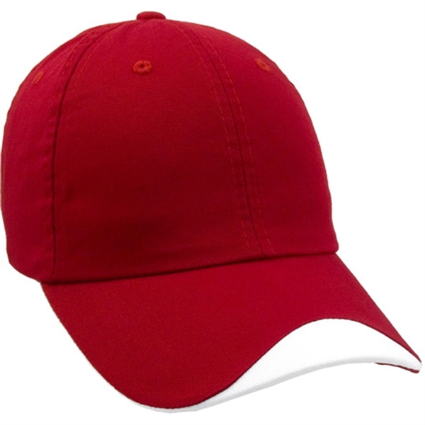 Unconstructed Lightweight Brushed Cotton Twill Cap - Unconstructed Lightweight Brushed Cotton Twill Cap - Image 1 of 8