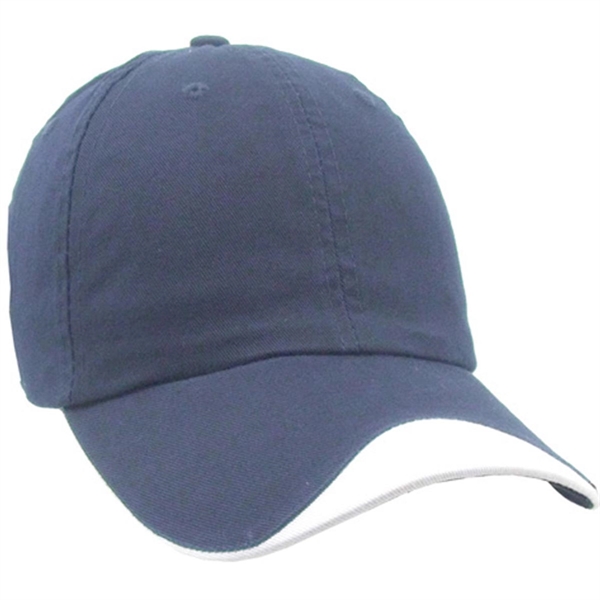 Unconstructed Lightweight Brushed Cotton Twill Cap - Unconstructed Lightweight Brushed Cotton Twill Cap - Image 3 of 8