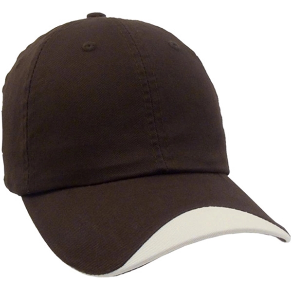 Unconstructed Lightweight Brushed Cotton Twill Cap - Unconstructed Lightweight Brushed Cotton Twill Cap - Image 4 of 8