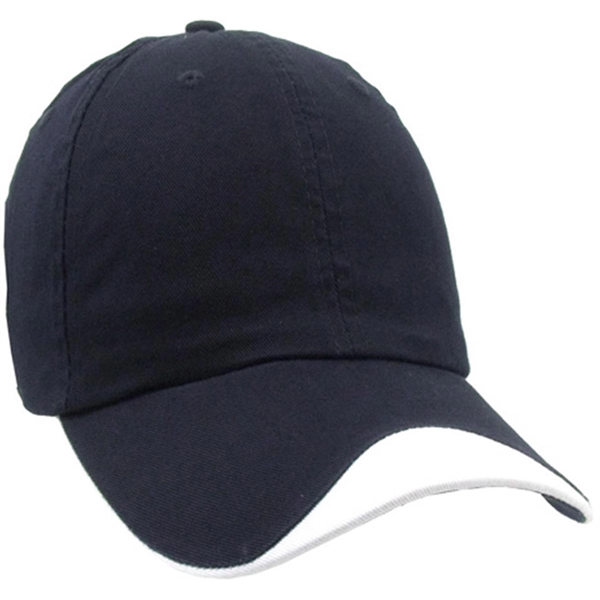 Unconstructed Lightweight Brushed Cotton Twill Cap - Unconstructed Lightweight Brushed Cotton Twill Cap - Image 7 of 8
