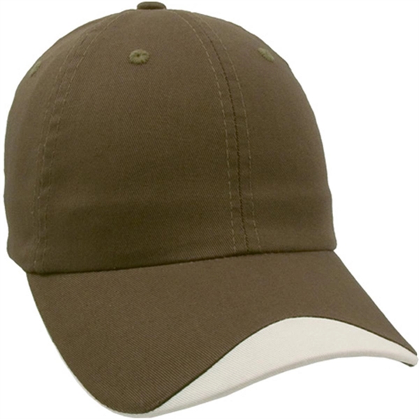 Unconstructed Lightweight Brushed Cotton Twill Cap - Unconstructed Lightweight Brushed Cotton Twill Cap - Image 8 of 8