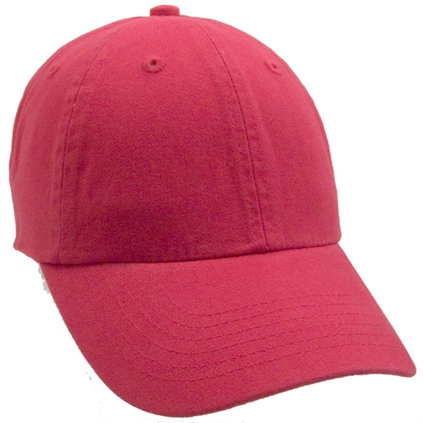 Unconstructed Deluxe Cotton Washed Brushed Cap - Unconstructed Deluxe Cotton Washed Brushed Cap - Image 5 of 11