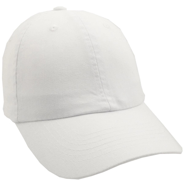 Unconstructed Deluxe Cotton Washed Brushed Cap - Unconstructed Deluxe Cotton Washed Brushed Cap - Image 6 of 11