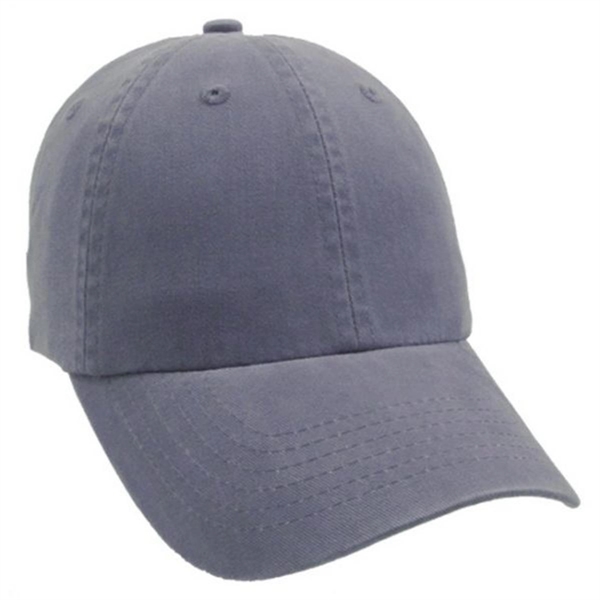 Unconstructed Deluxe Cotton Washed Brushed Cap - Unconstructed Deluxe Cotton Washed Brushed Cap - Image 7 of 11