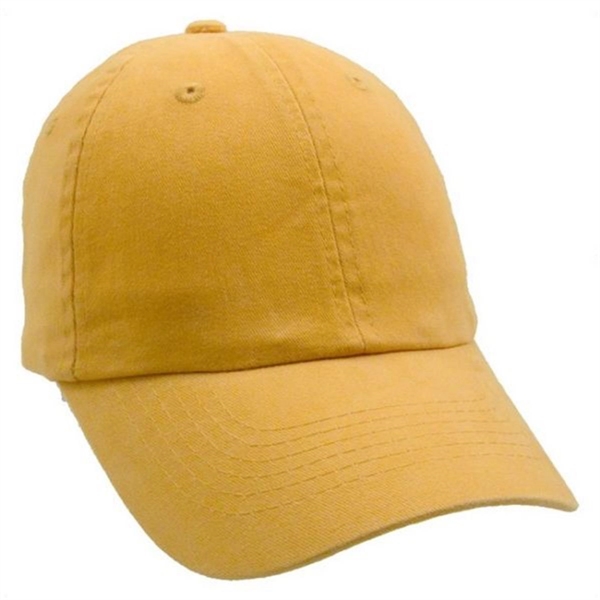 Unconstructed Deluxe Cotton Washed Brushed Cap - Unconstructed Deluxe Cotton Washed Brushed Cap - Image 9 of 11
