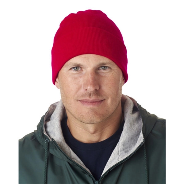UltraClub Knit Beanie with Cuff - UltraClub Knit Beanie with Cuff - Image 9 of 13