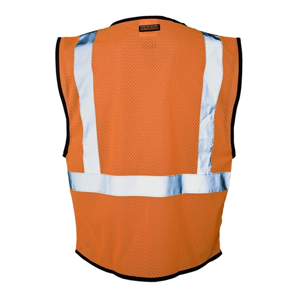 Kishigo Double-Pocket Zippered Economy Class 2 Vest - Kishigo Double-Pocket Zippered Economy Class 2 Vest - Image 3 of 6