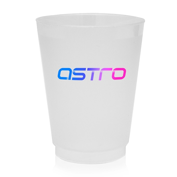 Full Color Frost Flex Cup - 10 oz.