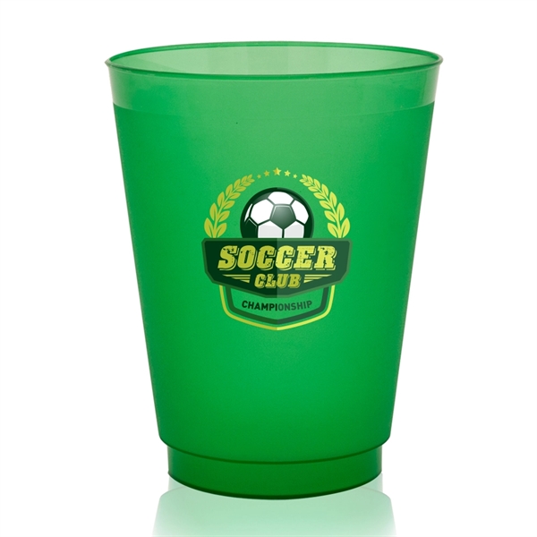 16 oz. Flex Frosted Plastic Stadium Cup - 16 oz. Flex Frosted Plastic Stadium Cup - Image 4 of 11