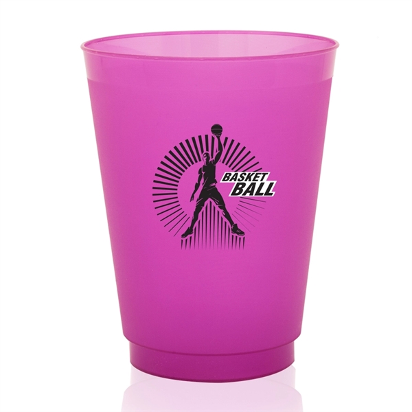 16 oz. Flex Frosted Plastic Stadium Cup - 16 oz. Flex Frosted Plastic Stadium Cup - Image 8 of 11