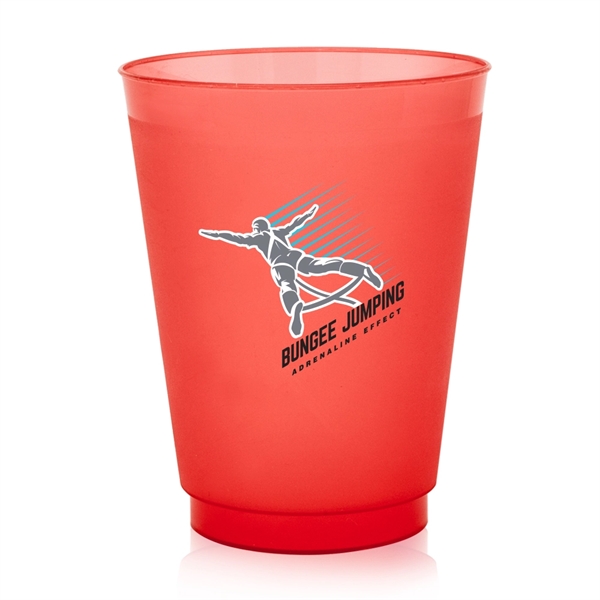16 oz. Flex Frosted Plastic Stadium Cup - 16 oz. Flex Frosted Plastic Stadium Cup - Image 10 of 11