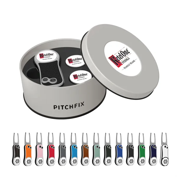 Pitchfix Hybrid Golf Divot Tool in Deluxe Gift Set - Pitchfix Hybrid Golf Divot Tool in Deluxe Gift Set - Image 0 of 30
