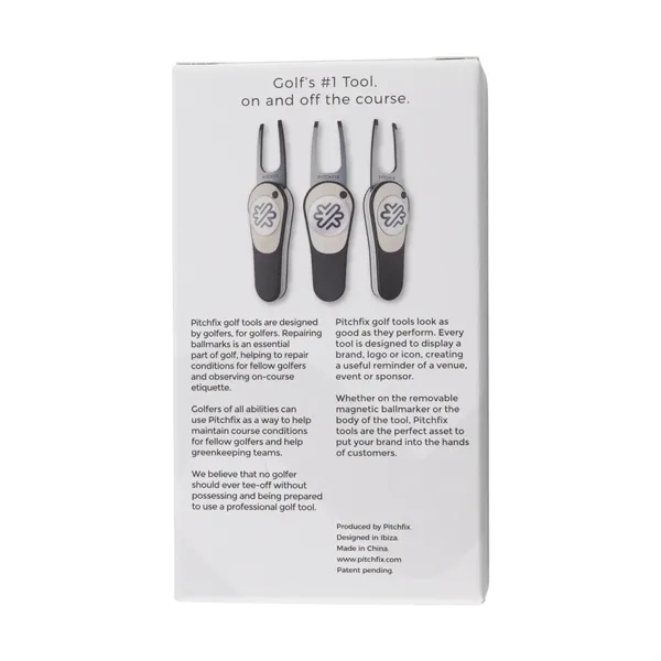 Pitchfix Hybrid Golf Divot Tool in Carton Window Box