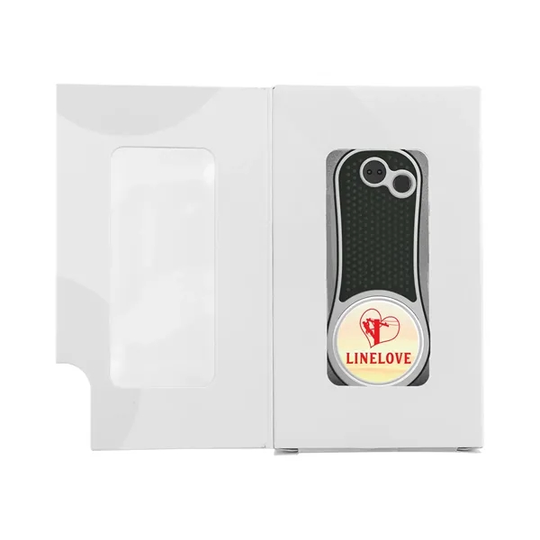 Pitchfix Hybrid Golf Divot Tool in Carton Window Box