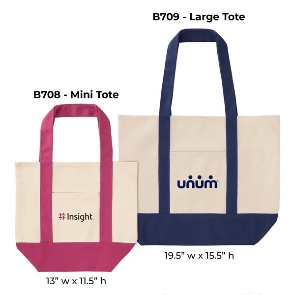 Mini TJ Canvas Tote Bag - Mini TJ Canvas Tote Bag - Image 25 of 26