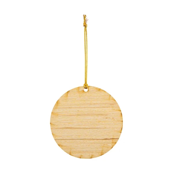 Wood Ornament - Circle - Wood Ornament - Circle - Image 1 of 2