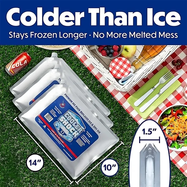 Reusable Ice Packs - Long-Lasting Cold for Coolers & Outdoor - Reusable Ice Packs - Long-Lasting Cold for Coolers & Outdoor - Image 1 of 5