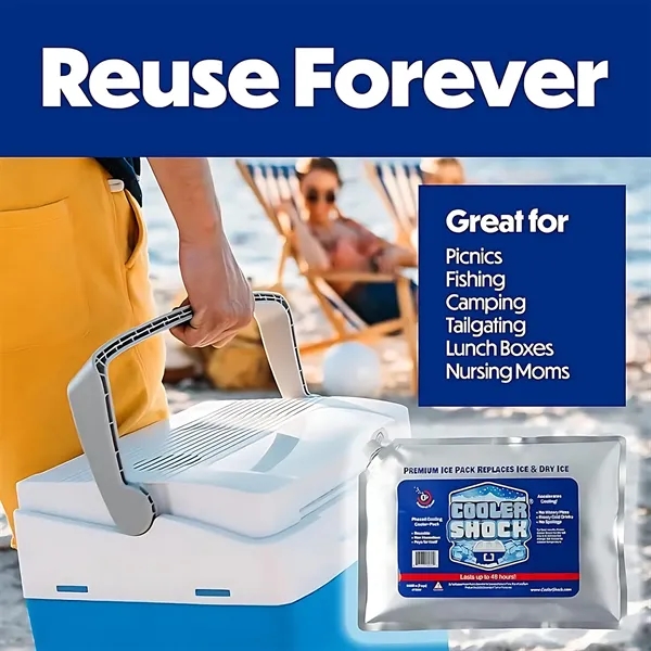 Reusable Ice Packs - Long-Lasting Cold for Coolers & Outdoor - Reusable Ice Packs - Long-Lasting Cold for Coolers & Outdoor - Image 3 of 5