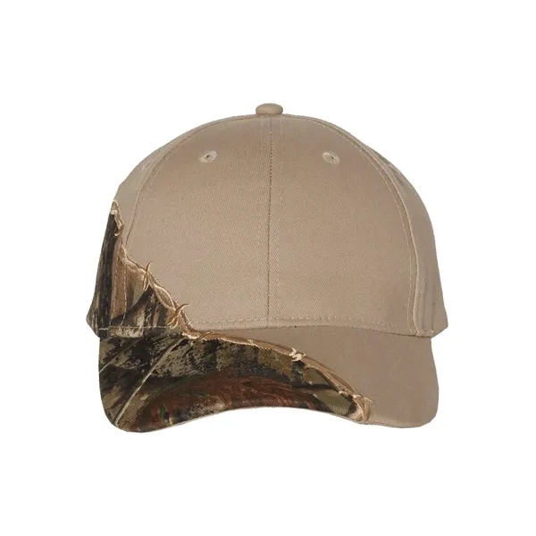 Kati Licensed Camo with Barbed Wire Embroidery Cap - Kati Licensed Camo with Barbed Wire Embroidery Cap - Image 1 of 4