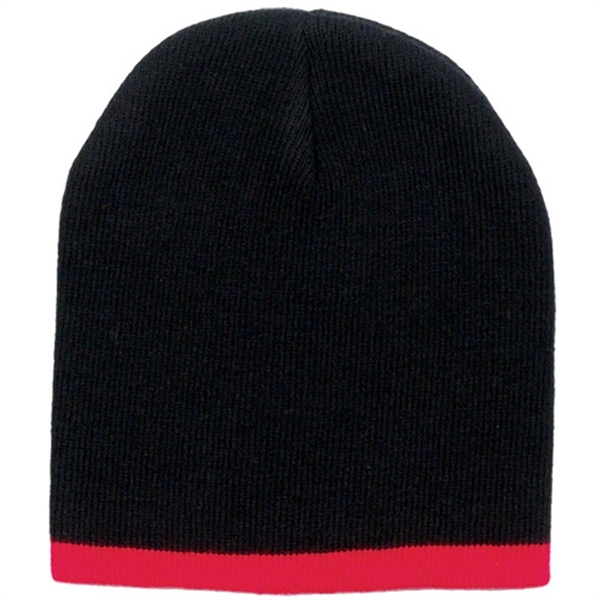 Two Color Beanie - Two Color Beanie - Image 1 of 11