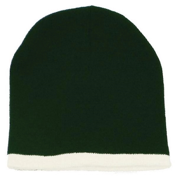 Two Color Beanie - Two Color Beanie - Image 10 of 11
