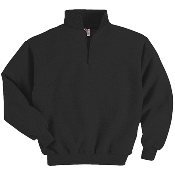 Jerzees 9.3 oz 50/50 Nublend 1/4-Zip Sweatshirt - Dark/Color - Jerzees 9.3 oz 50/50 Nublend 1/4-Zip Sweatshirt - Dark/Color - Image 1 of 3