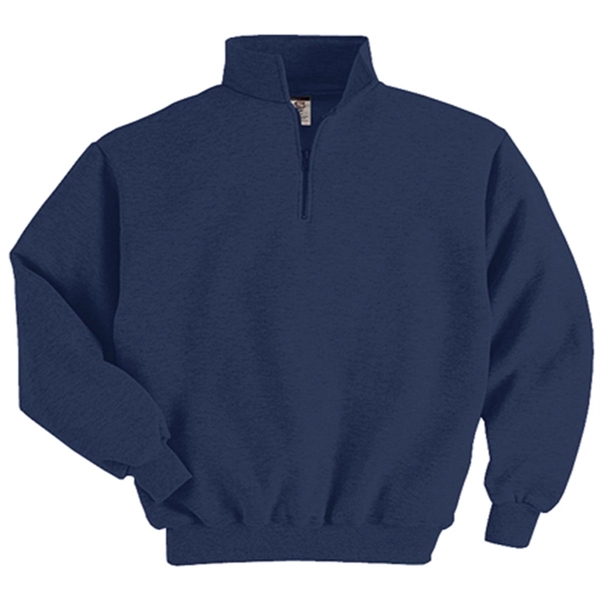 Jerzees 9.3 oz 50/50 Nublend 1/4-Zip Sweatshirt - Dark/Color - Jerzees 9.3 oz 50/50 Nublend 1/4-Zip Sweatshirt - Dark/Color - Image 2 of 3