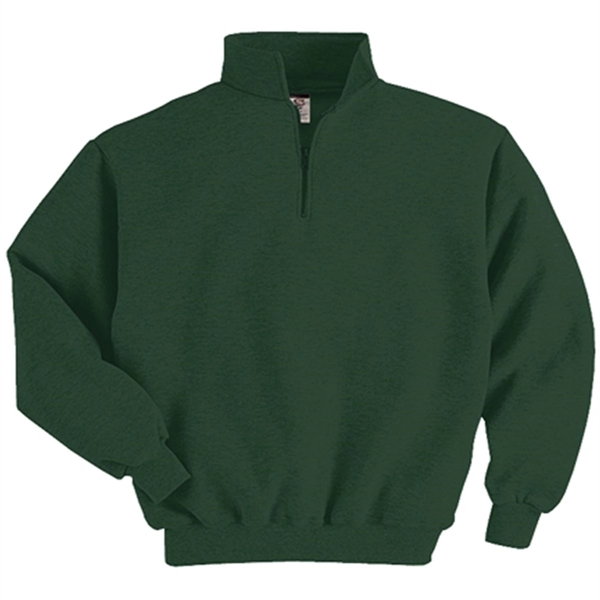Jerzees 9.3 oz 50/50 Nublend 1/4-Zip Sweatshirt - Dark/Color - Jerzees 9.3 oz 50/50 Nublend 1/4-Zip Sweatshirt - Dark/Color - Image 3 of 3
