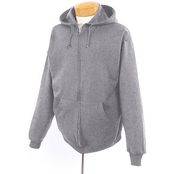 Jerzees 9 oz 50/50 Full Zip Nublend Hooded Sweatshirt - Jerzees 9 oz 50/50 Full Zip Nublend Hooded Sweatshirt - Image 1 of 1