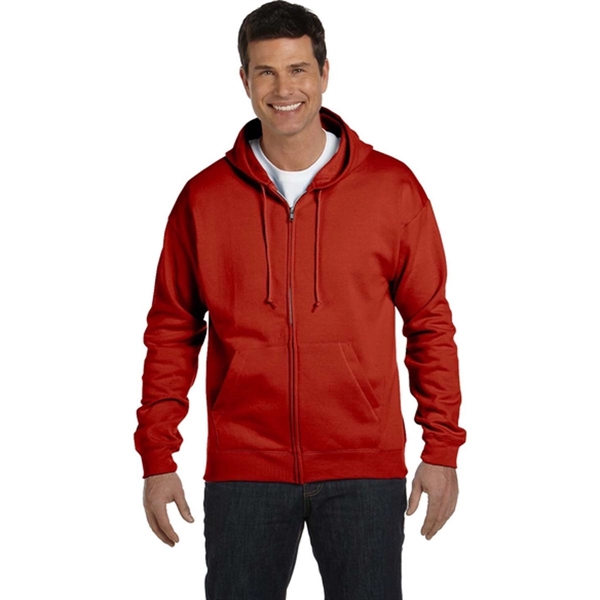 Hanes 7.8 oz. 50/50 ComfortBlend Full-Zip Hoodie - Hanes 7.8 oz. 50/50 ComfortBlend Full-Zip Hoodie - Image 2 of 5