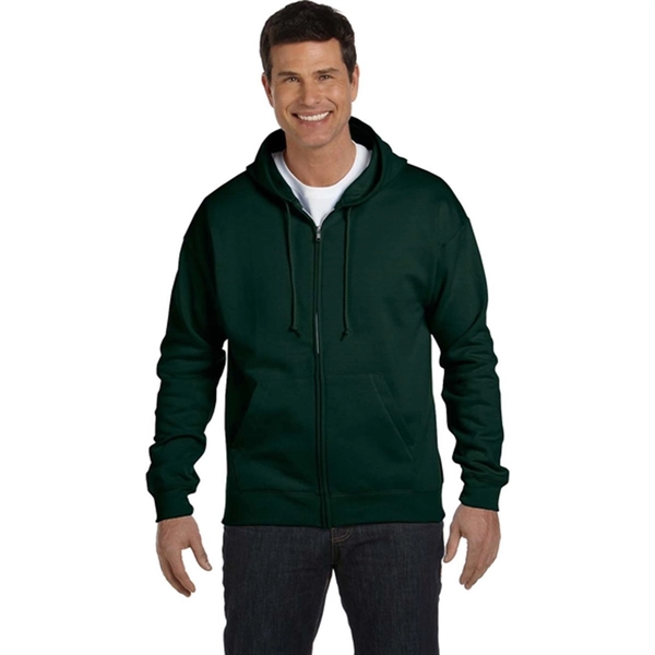 Hanes 7.8 oz. 50/50 ComfortBlend Full-Zip Hoodie - Hanes 7.8 oz. 50/50 ComfortBlend Full-Zip Hoodie - Image 3 of 5