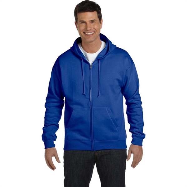 Hanes 7.8 oz. 50/50 ComfortBlend Full-Zip Hoodie - Hanes 7.8 oz. 50/50 ComfortBlend Full-Zip Hoodie - Image 4 of 5