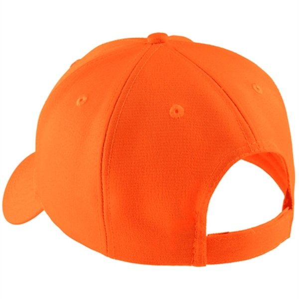 Port Authority Solid Safety Cap - Dark/All - Port Authority Solid Safety Cap - Dark/All - Image 1 of 5