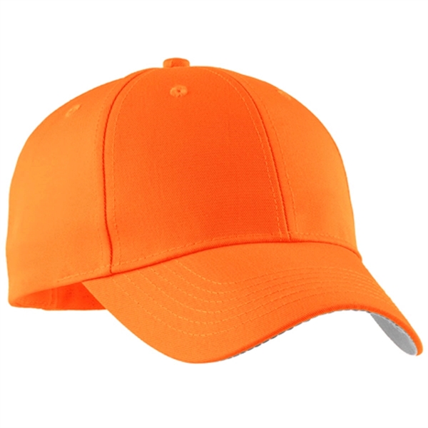 Port Authority Solid Safety Cap - Dark/All - Port Authority Solid Safety Cap - Dark/All - Image 2 of 5
