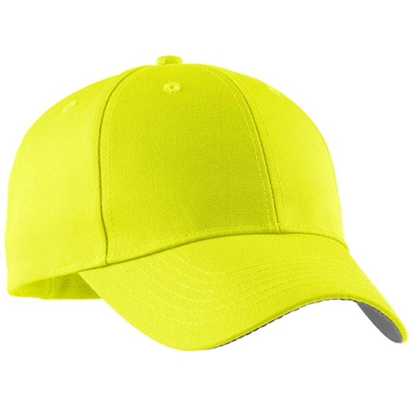 Port Authority Solid Safety Cap - Dark/All - Port Authority Solid Safety Cap - Dark/All - Image 5 of 5