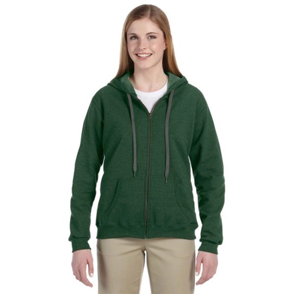 Gildan Heavy Blend Ladies 8oz. Vintage Classic Full Zip Hood - Gildan Heavy Blend Ladies 8oz. Vintage Classic Full Zip Hood - Image 1 of 7